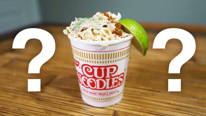 カップヌードルアレンジレシピ｜アメリカのカップヌードルでタコスを作ってみた