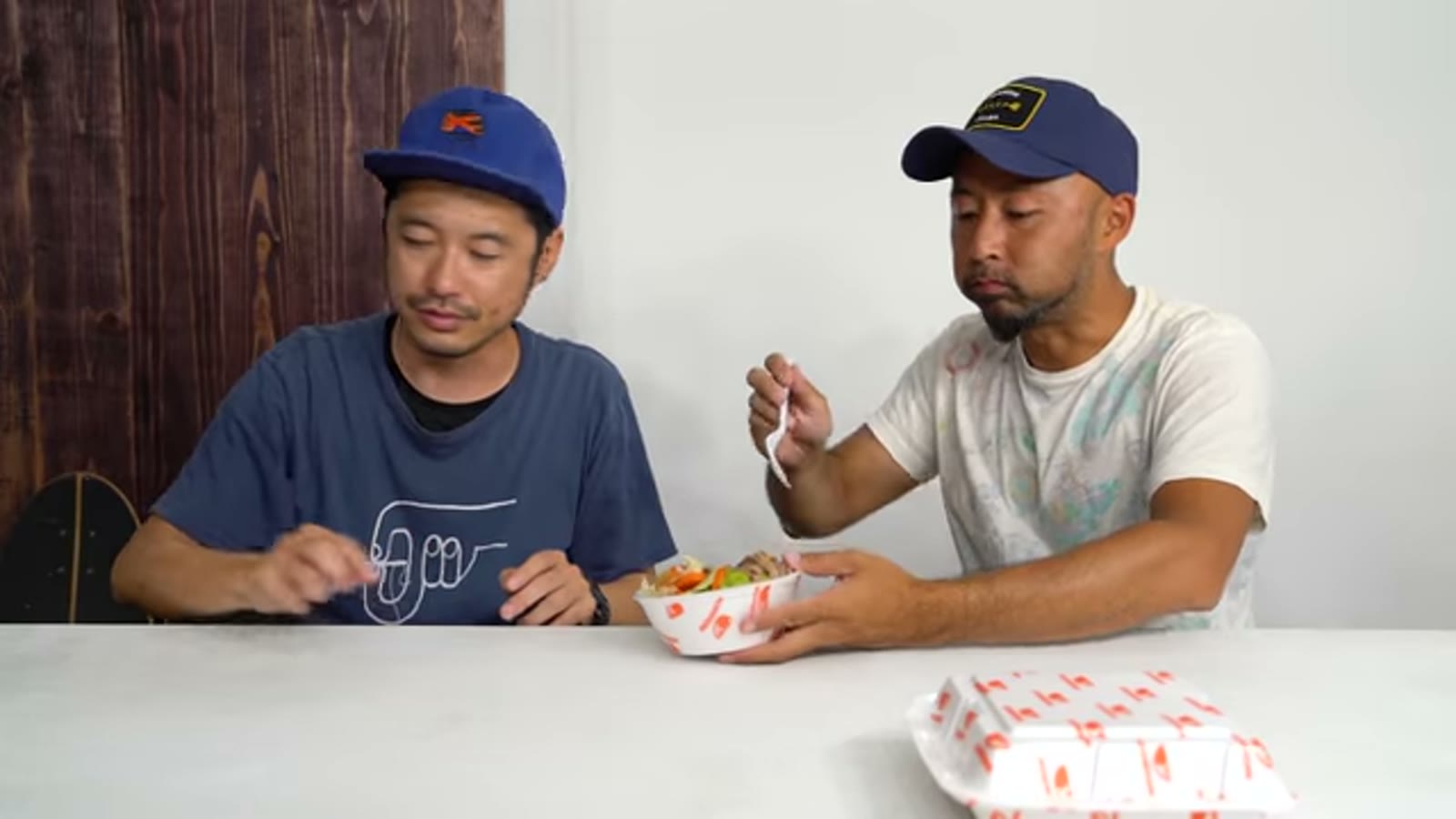 並盛りに乗った野菜のボリュームをチェック