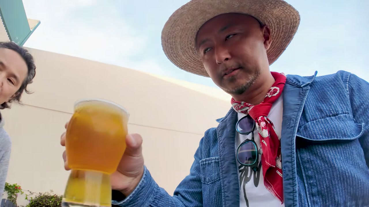 肉体労働のあとの一杯。これ以上の報酬はありません