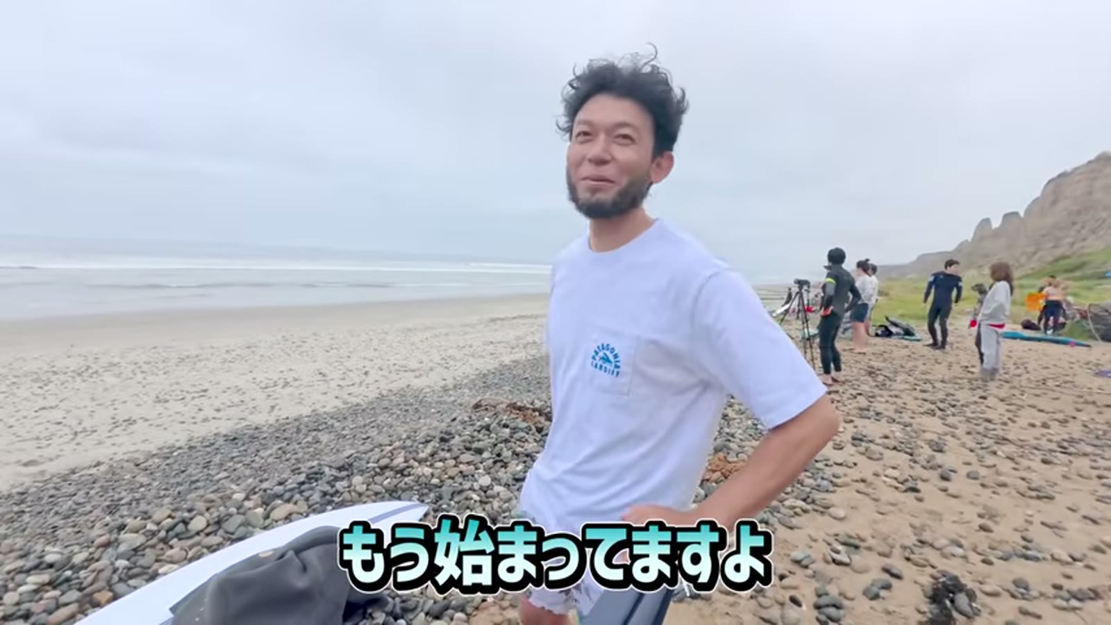 アメリカンコーヒーとドーナツを味わう