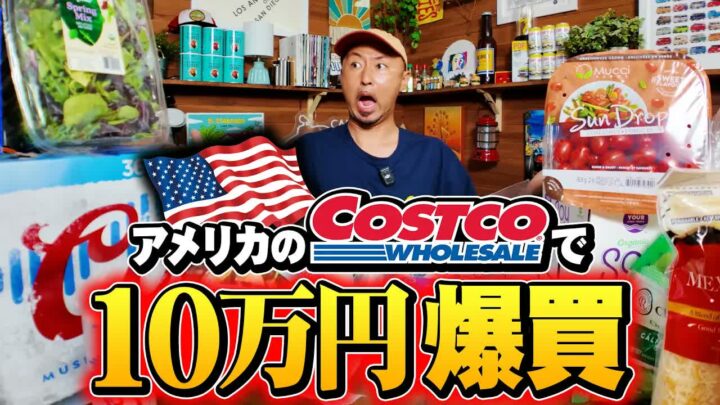 アメリカのコストコで10万円分購入｜在住者が教える商品と値段まとめ